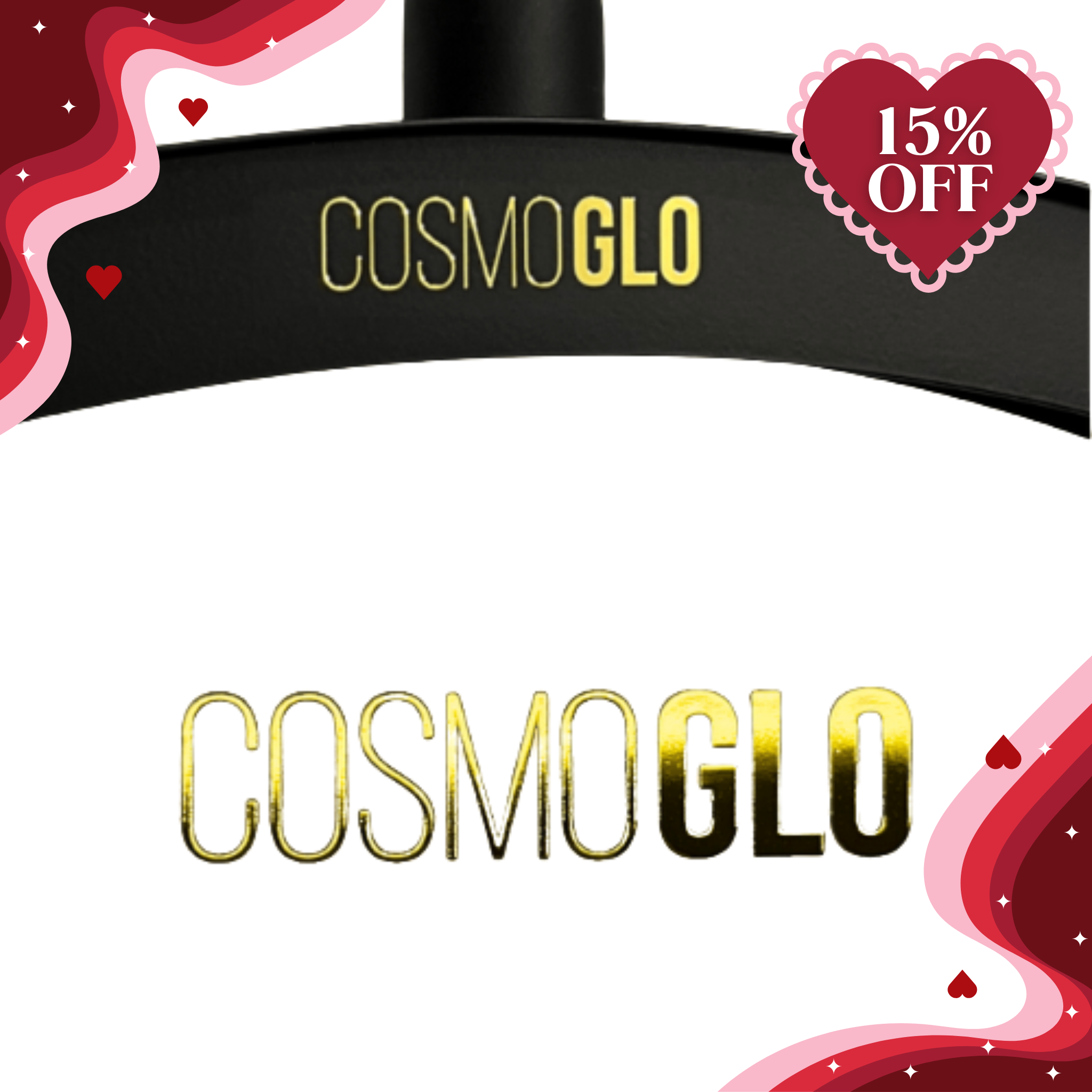 CosmoGlo Logo Decals (Set of 4)