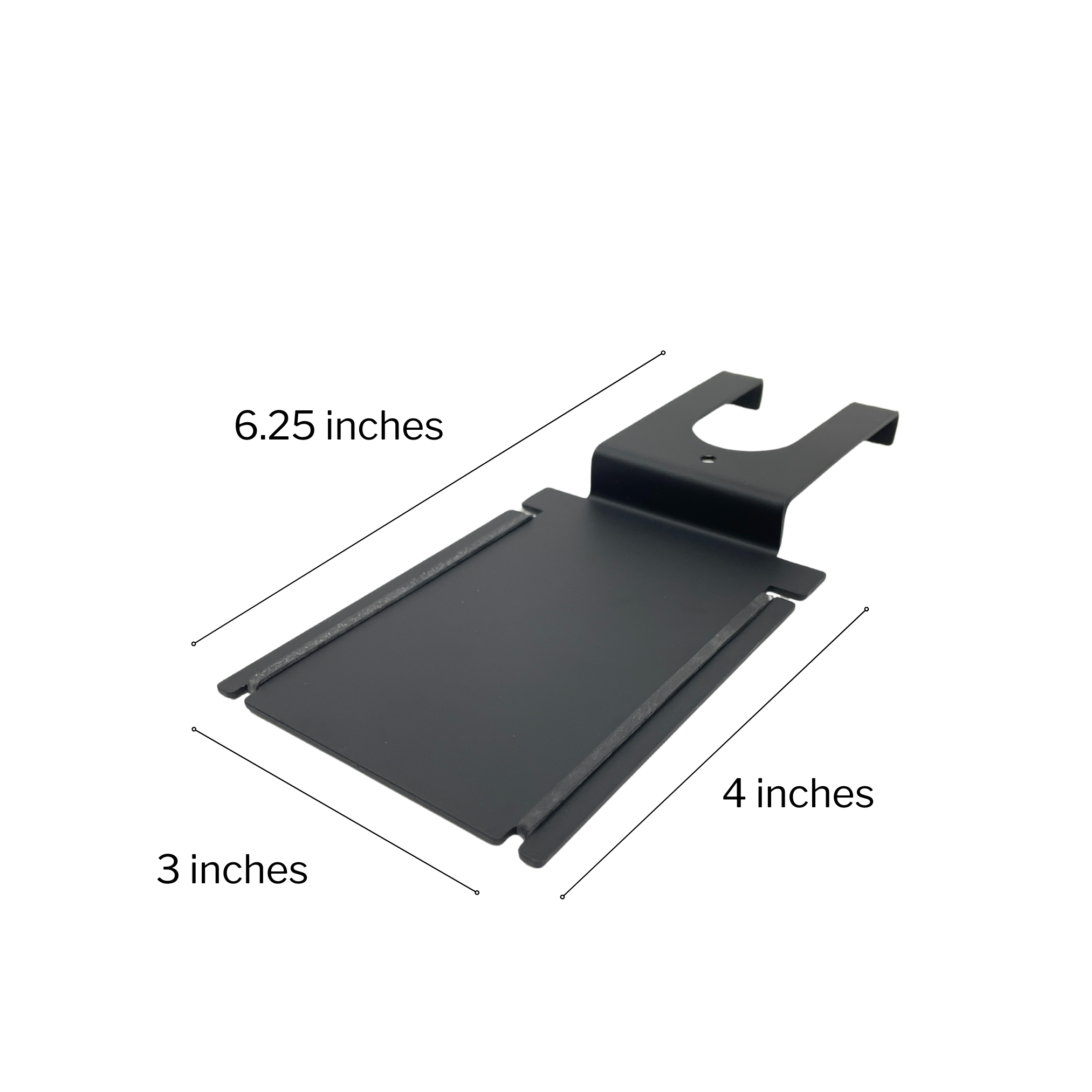 CosmoGlo Phone Clip parts, showing a close-up of the clip mechanism designed for secure phone attachment.