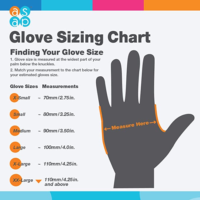 HandCare Orange Nitrile Gloves - Powder Free (8 Mil), 1,000 Gloves - BOGO 20% OFF