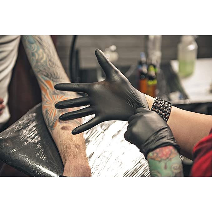 HandCare Black Nitrile Gloves - Exam Grade, Powder Free (6 Mil) - BOGO 20% OFF