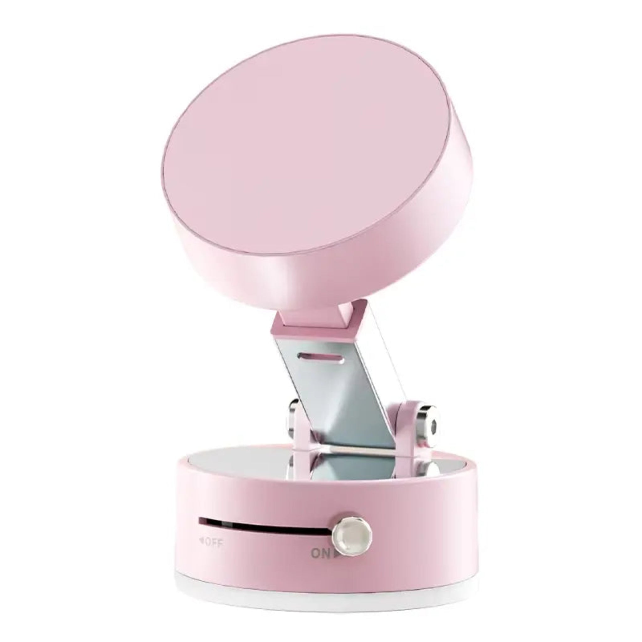 Close-up of vacuum suction base and double magnetic force feature