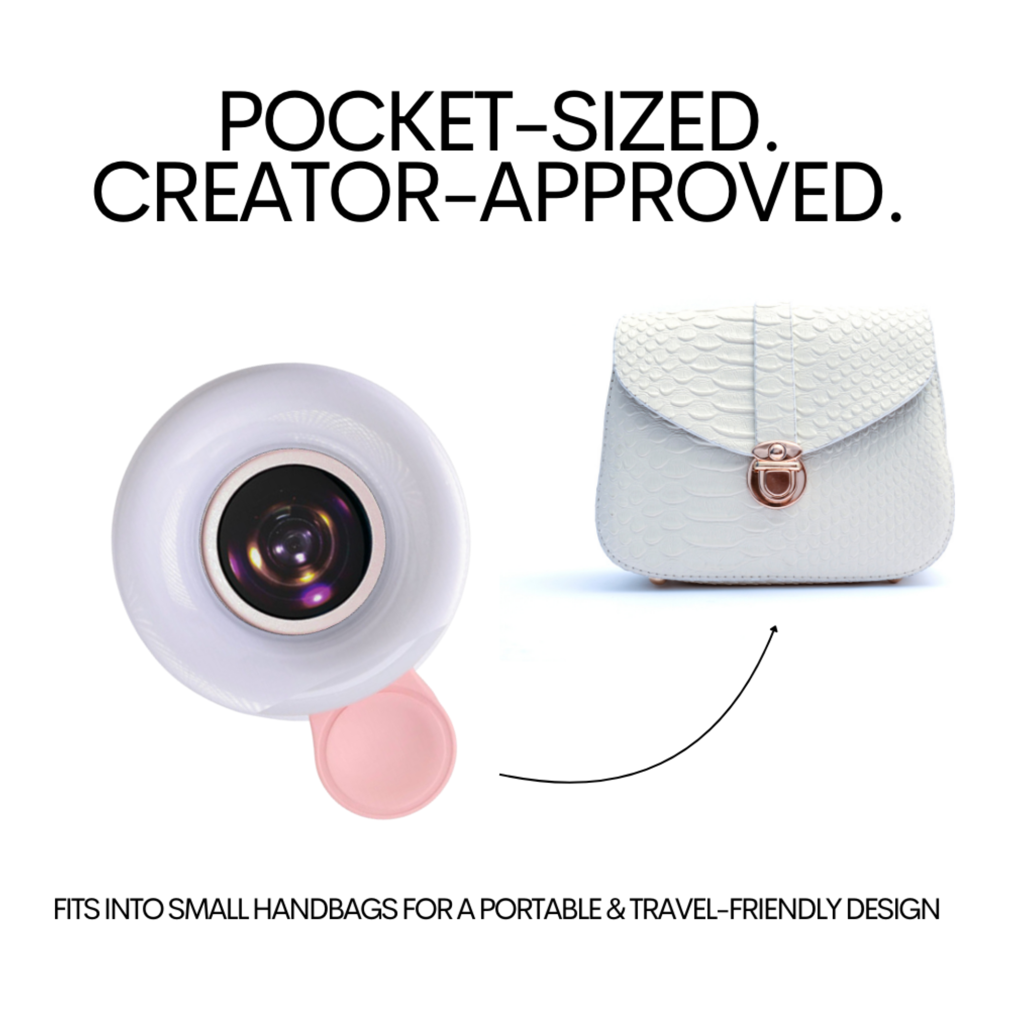 CosmoGlo Mini Ring Light Macro Lens - CosmoGloⓇ