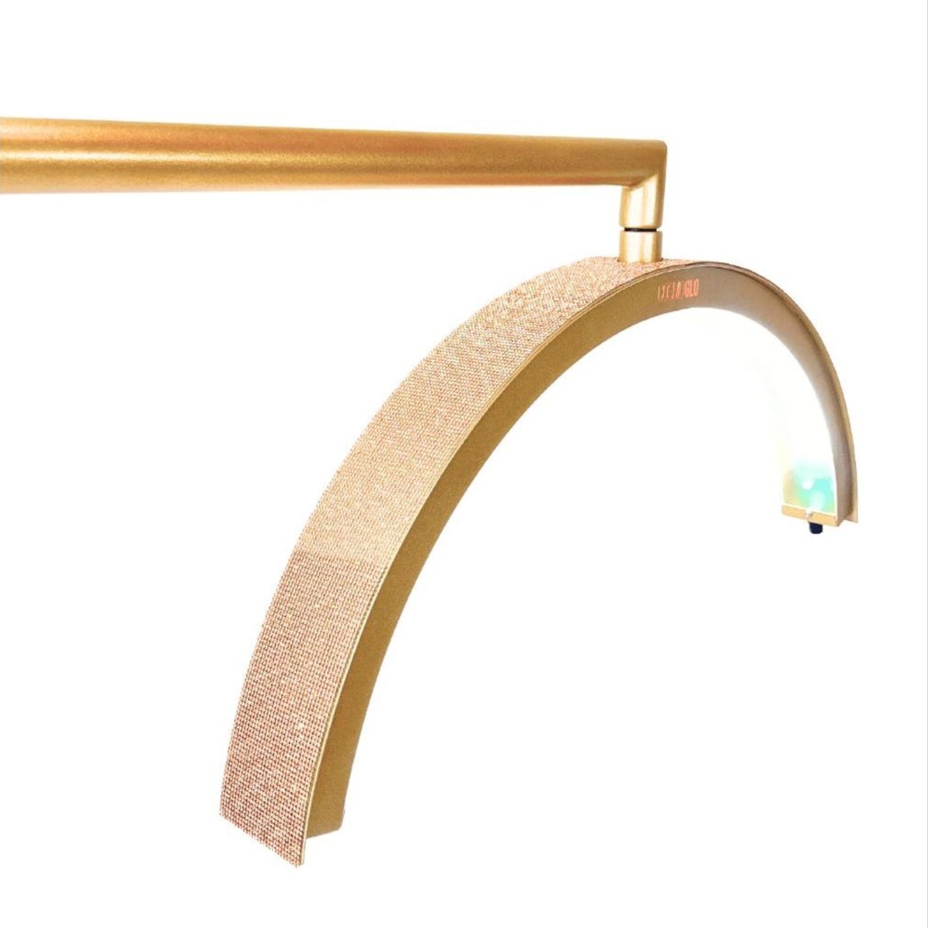 CosmoGlo Halo Accent Gems - Rhinestone, diamond, self stick, non damaging halo accent. Champagne.