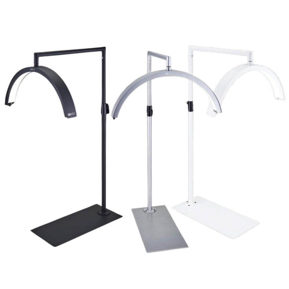 CosmoGlo Original Light Bundle + Phone Clip - The CosmoGloBUNDLE. cosmoglow. half moon lash light. ring light estheticians and lash techs lash artists