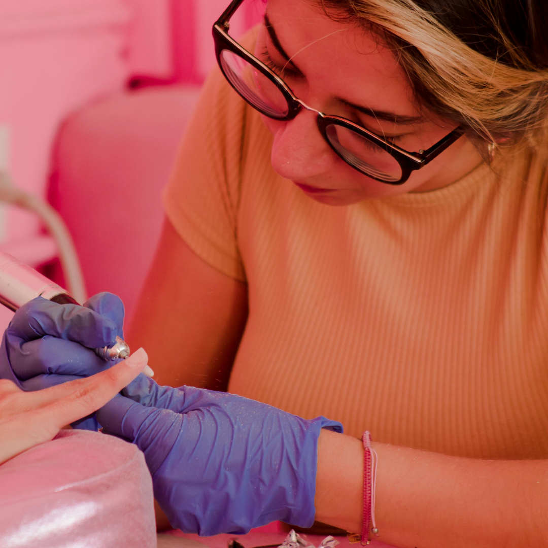 Nail Technician at Work
