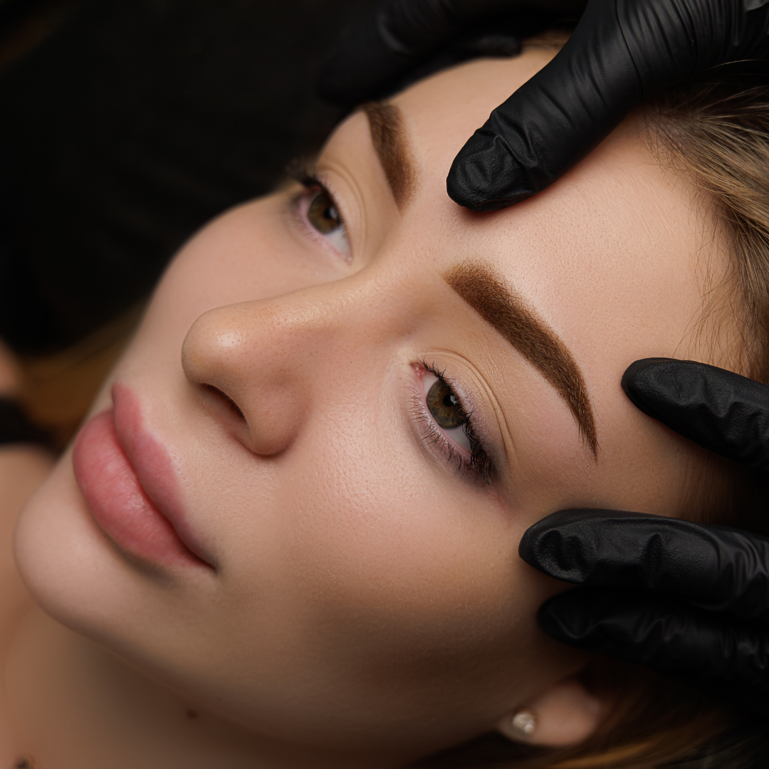 A perfect photo after permanent makeup