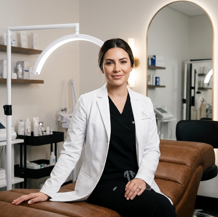 best led light for esthetician, best half moon light for estheticians, color accurate light for estheticians