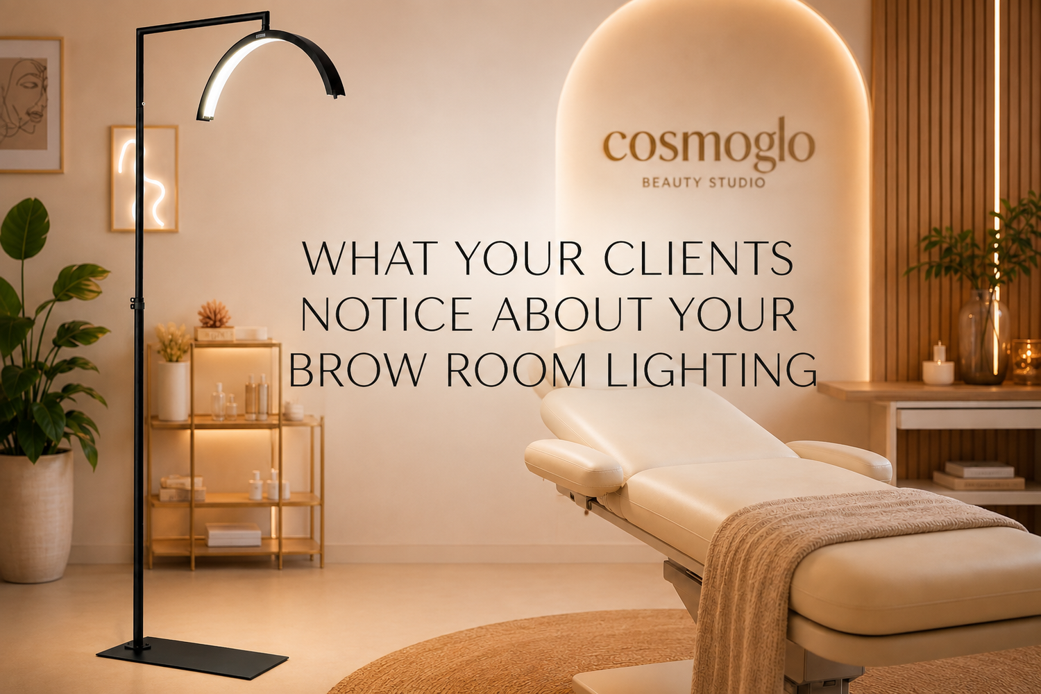 What Your Clients Notice About Your Brow Room Lighting