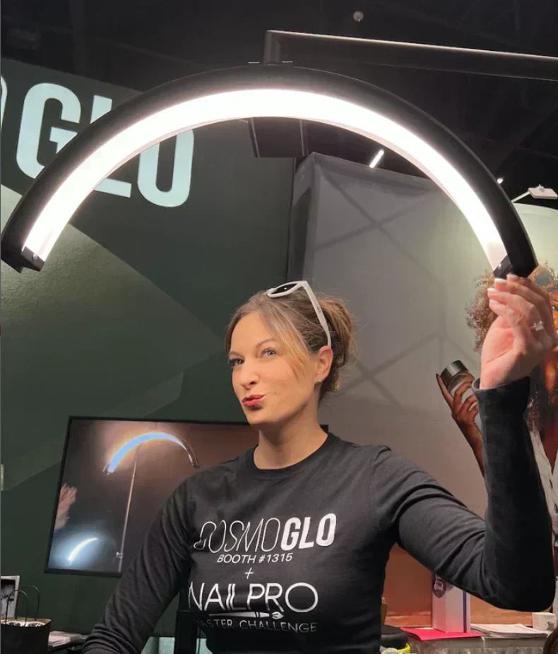 mary harcourt founder and ceo of cosmoglow light
