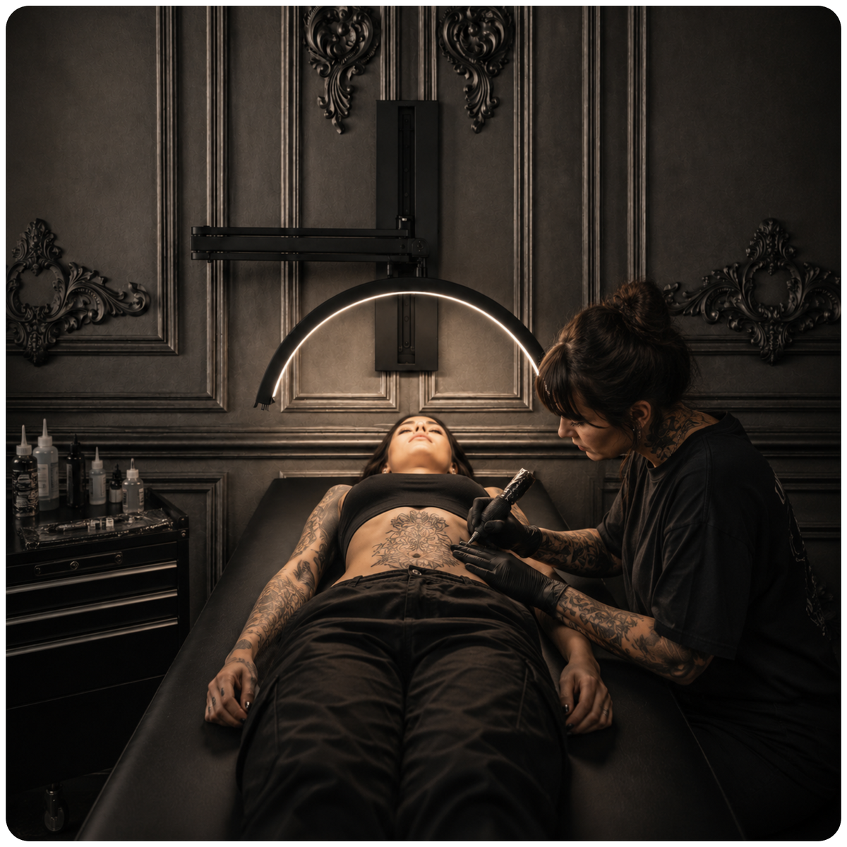The Tattoo Artist's Guide to Wall Mount Lighting for Long Sessions
