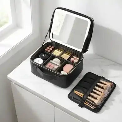 makeup travel case and bag