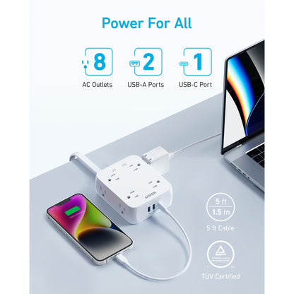 Anker <b>341</b> USB Power Strip - CosmoGloⓇ