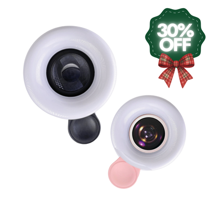 CosmoGlo Mini Ring Light Macro Lens