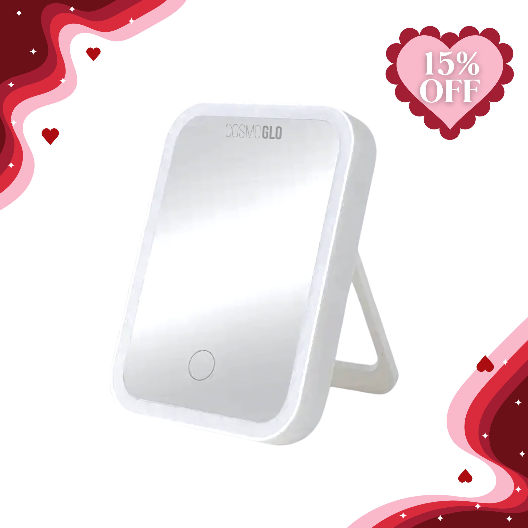 CosmoGlo LED Light Up Mirror