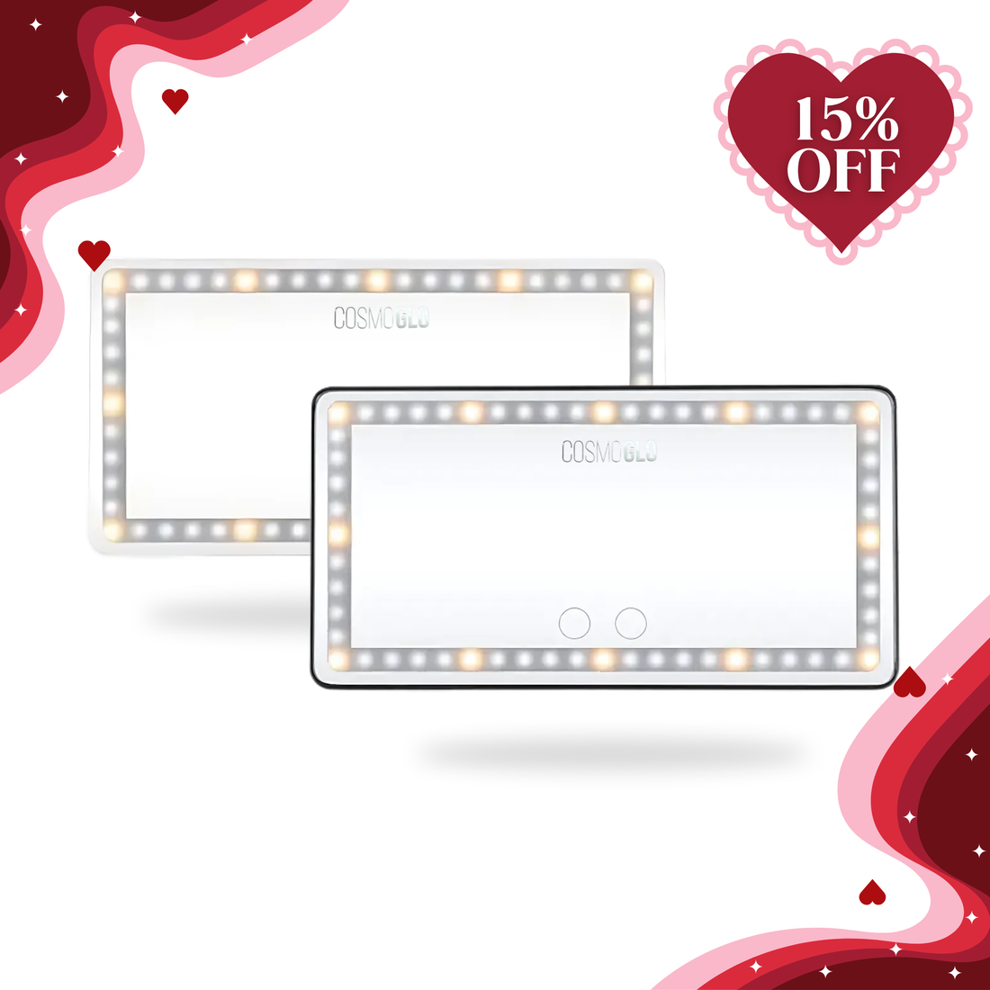 Car Visor Lighted Mirror