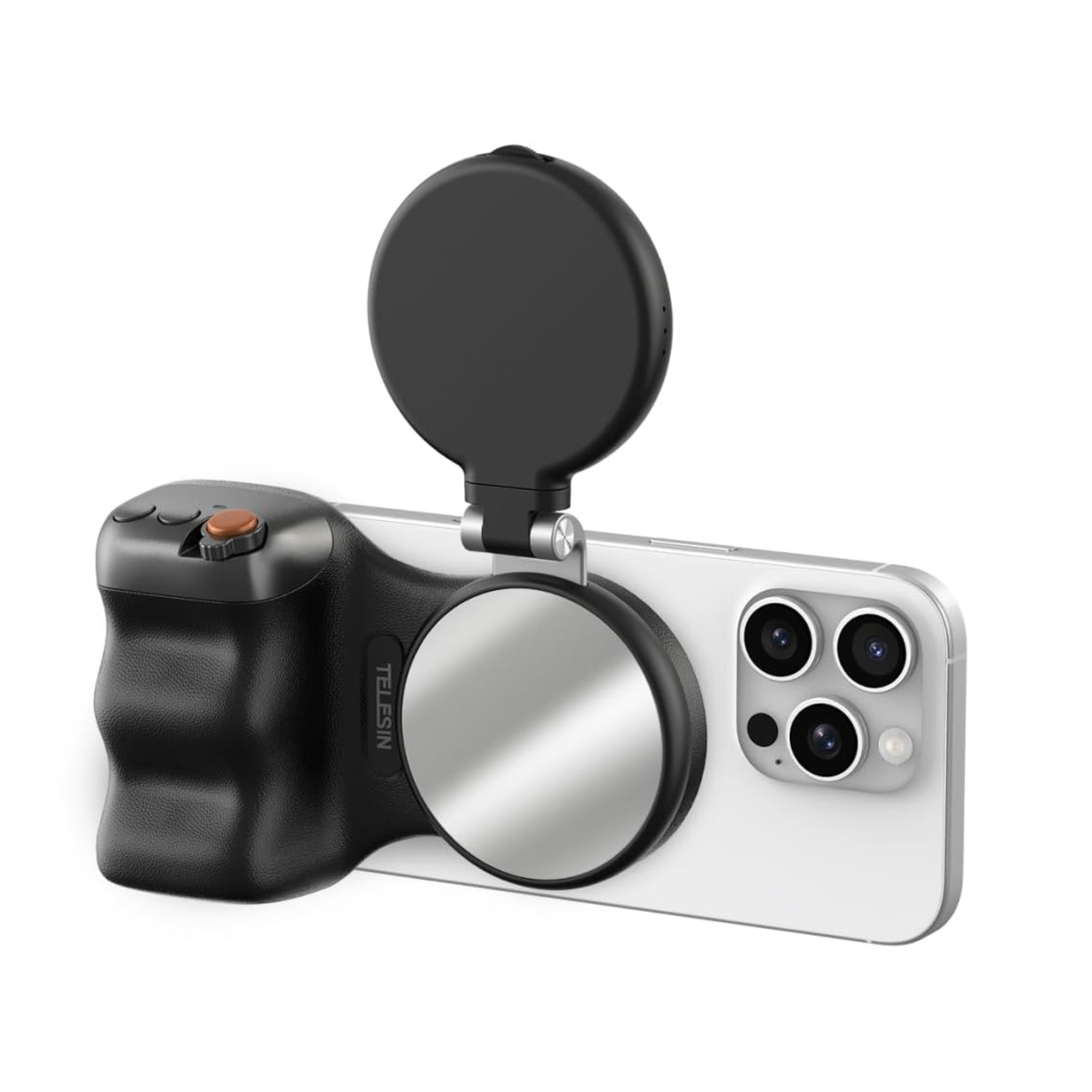 CosmoGloⓇ Fun Shot Magnetic Grip2 accessory with black metal construction and magnetic design for versatile camera or device mounting.