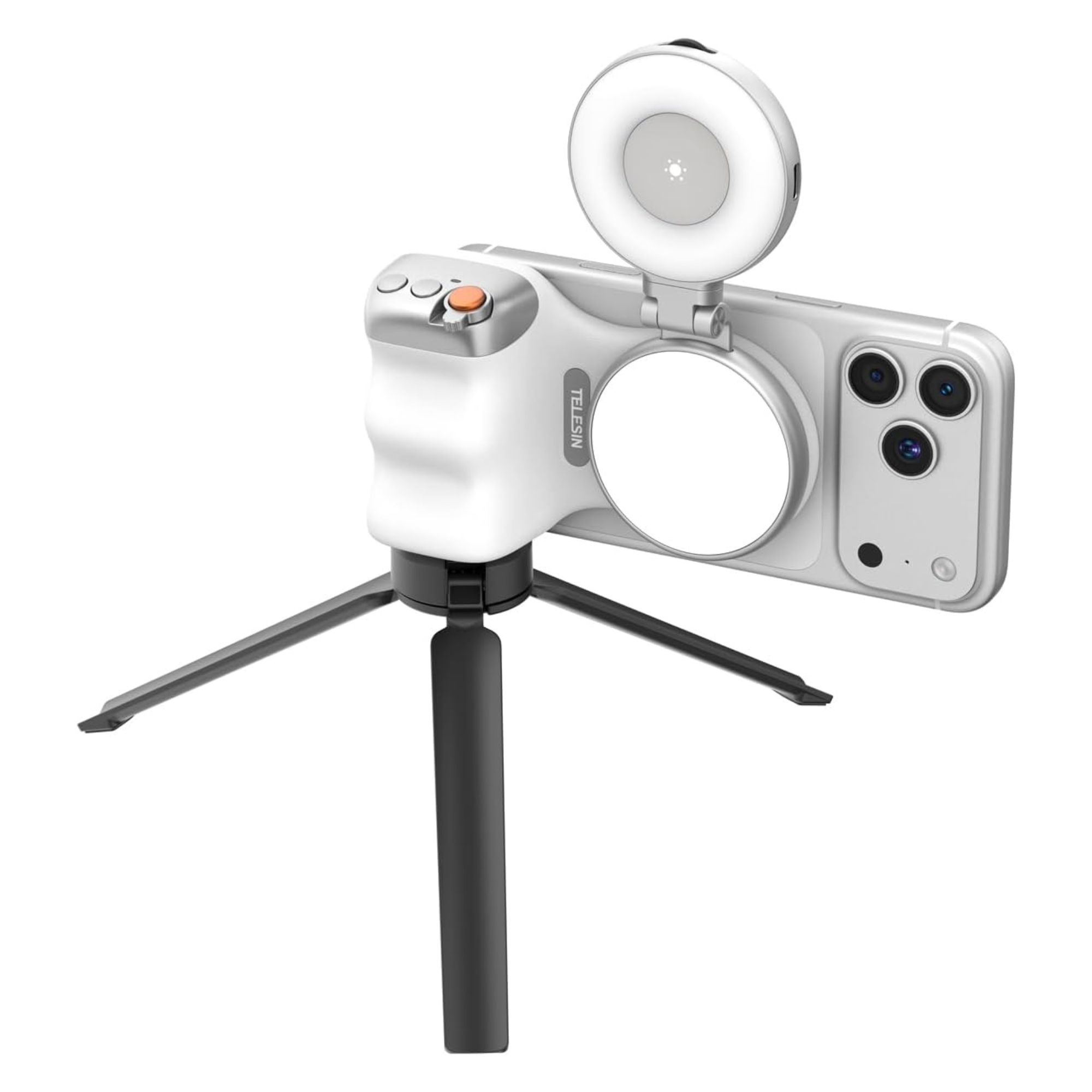 CosmoGloⓇ Fun Shot Magnetic Grip2 accessory with magnetic mounting system, designed for versatile camera and action camera use.