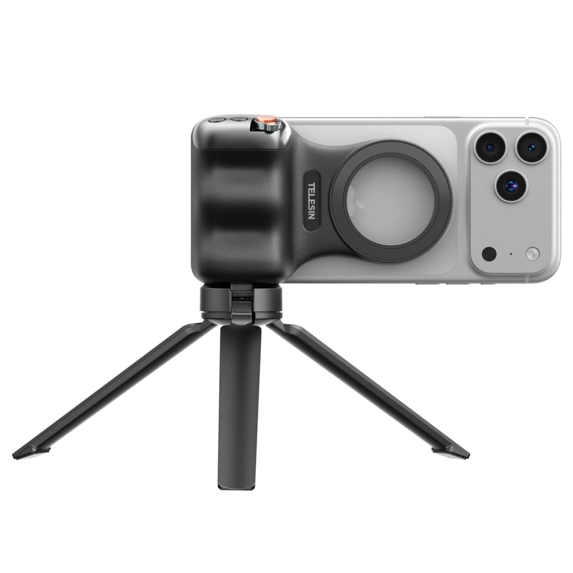 CosmoGloⓇ Fun Shot Magnetic Grip2 accessory with strong magnetic clips for versatile camera and smartphone mounting.