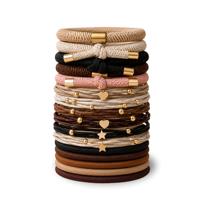 CosmoGlo Hair Tie Sets