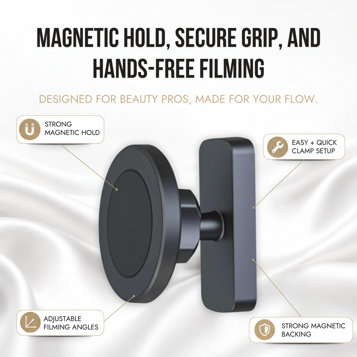 Wall Light Magnetic Phone Holder
