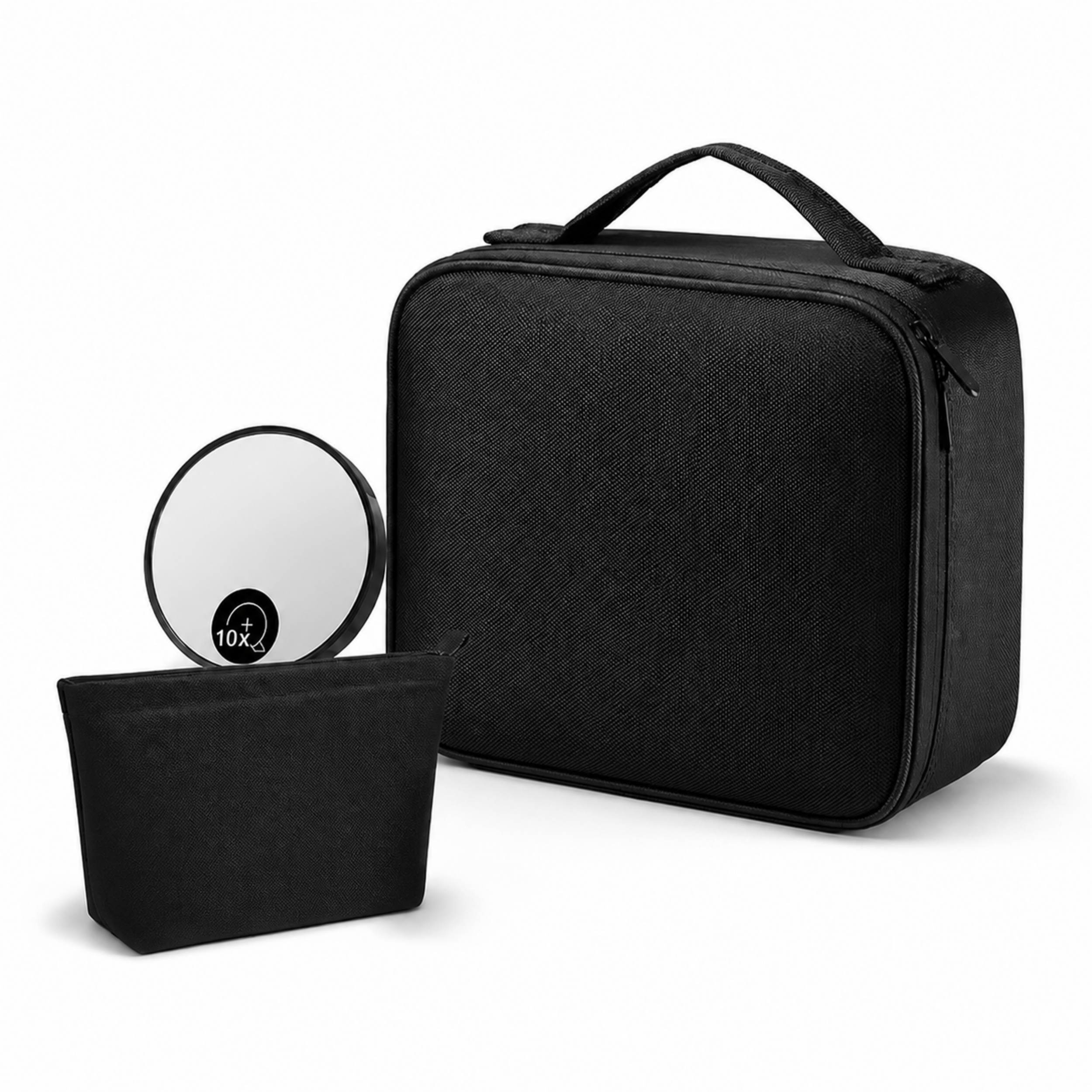 Lighted Makeup Case with Mirror
