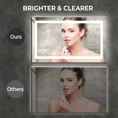24 x 32  Inch Center Glow LED Bathroom Mirror - CosmoGloⓇ