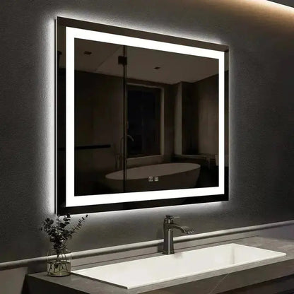 24 x 32  Inch Center Glow LED Bathroom Mirror - CosmoGloⓇ