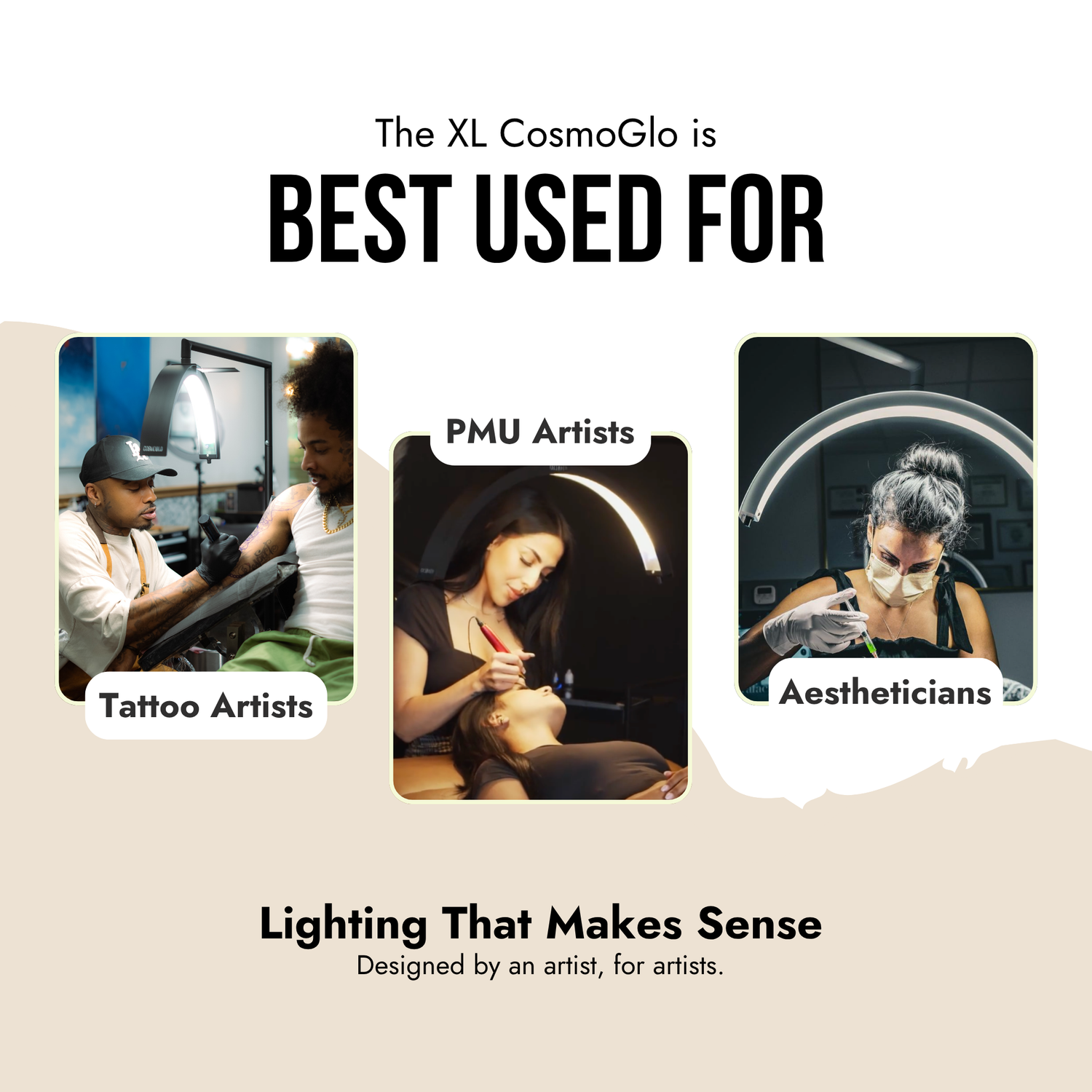 CosmoGlo XL Light Bundle + Phone Clip