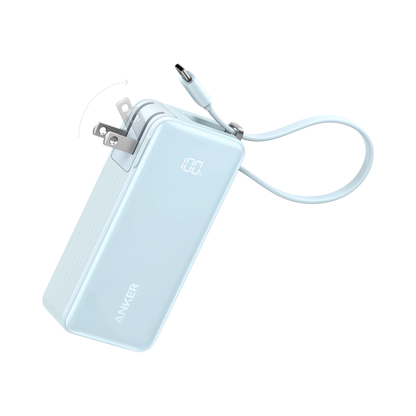 Anker Power Bank (10K, Fusion, Built-In Cable) - CosmoGloⓇ