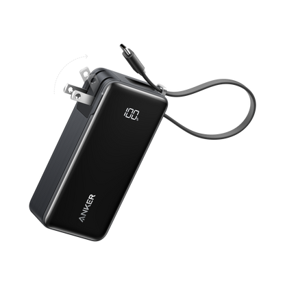 Anker Power Bank (10K, Fusion, Built-In Cable) - CosmoGloⓇ