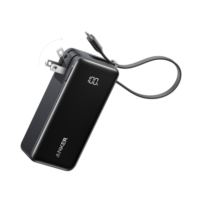 Anker Power Bank (10K, Fusion, Built-In Cable) - CosmoGloⓇ