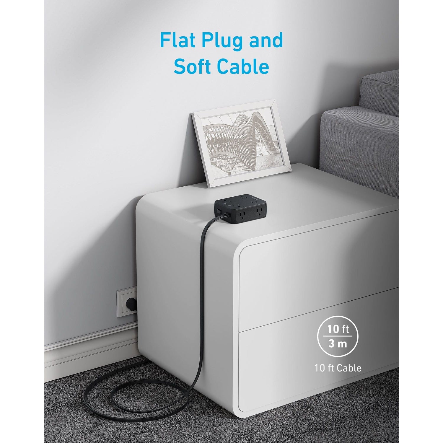 Anker <b>341</b> USB Power Strip - CosmoGloⓇ