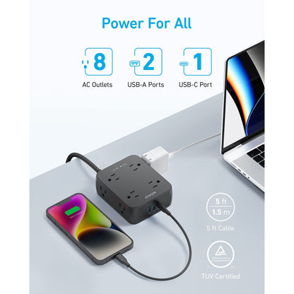 Anker <b>341</b> USB Power Strip - CosmoGloⓇ