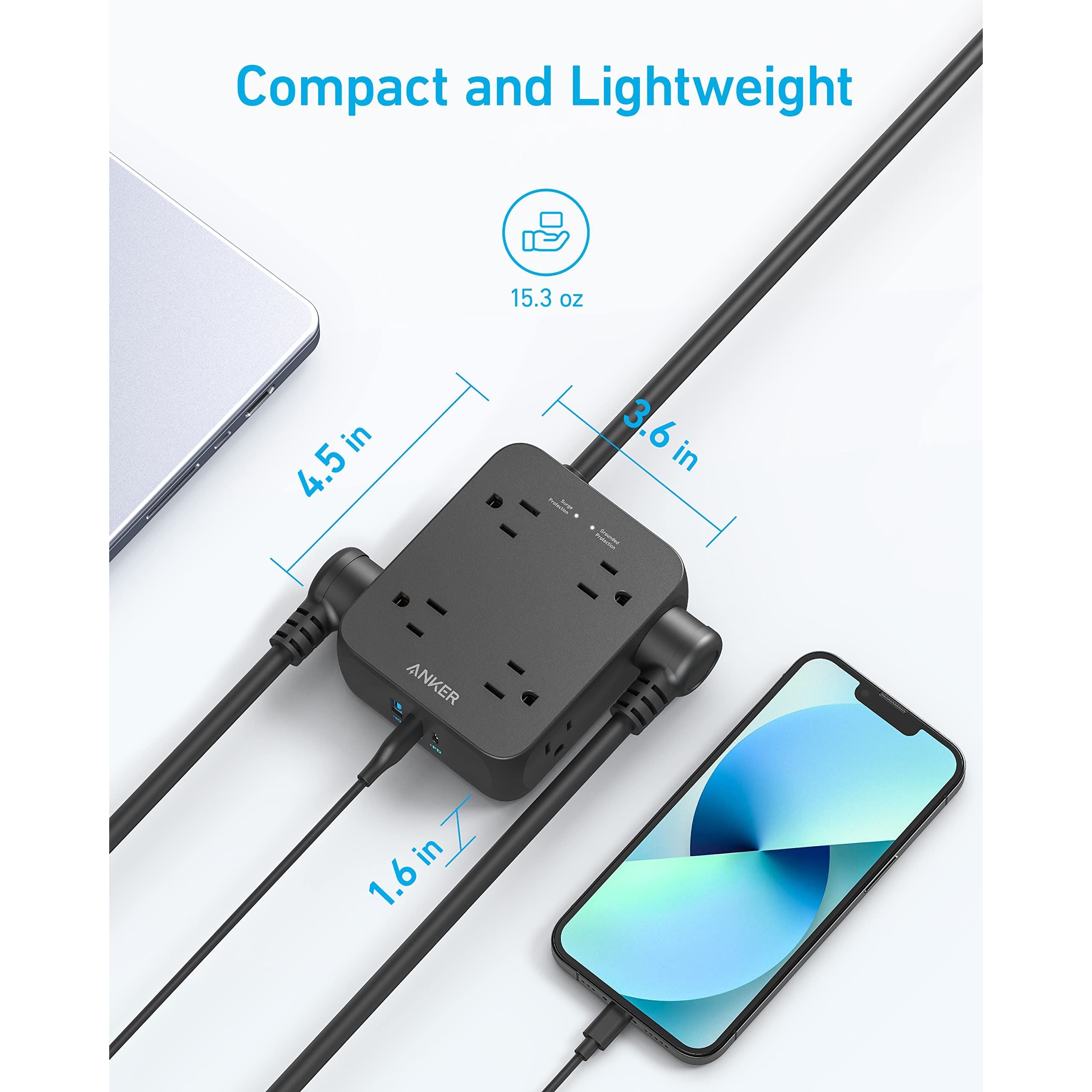 Anker <b>341</b> USB Power Strip - CosmoGloⓇ