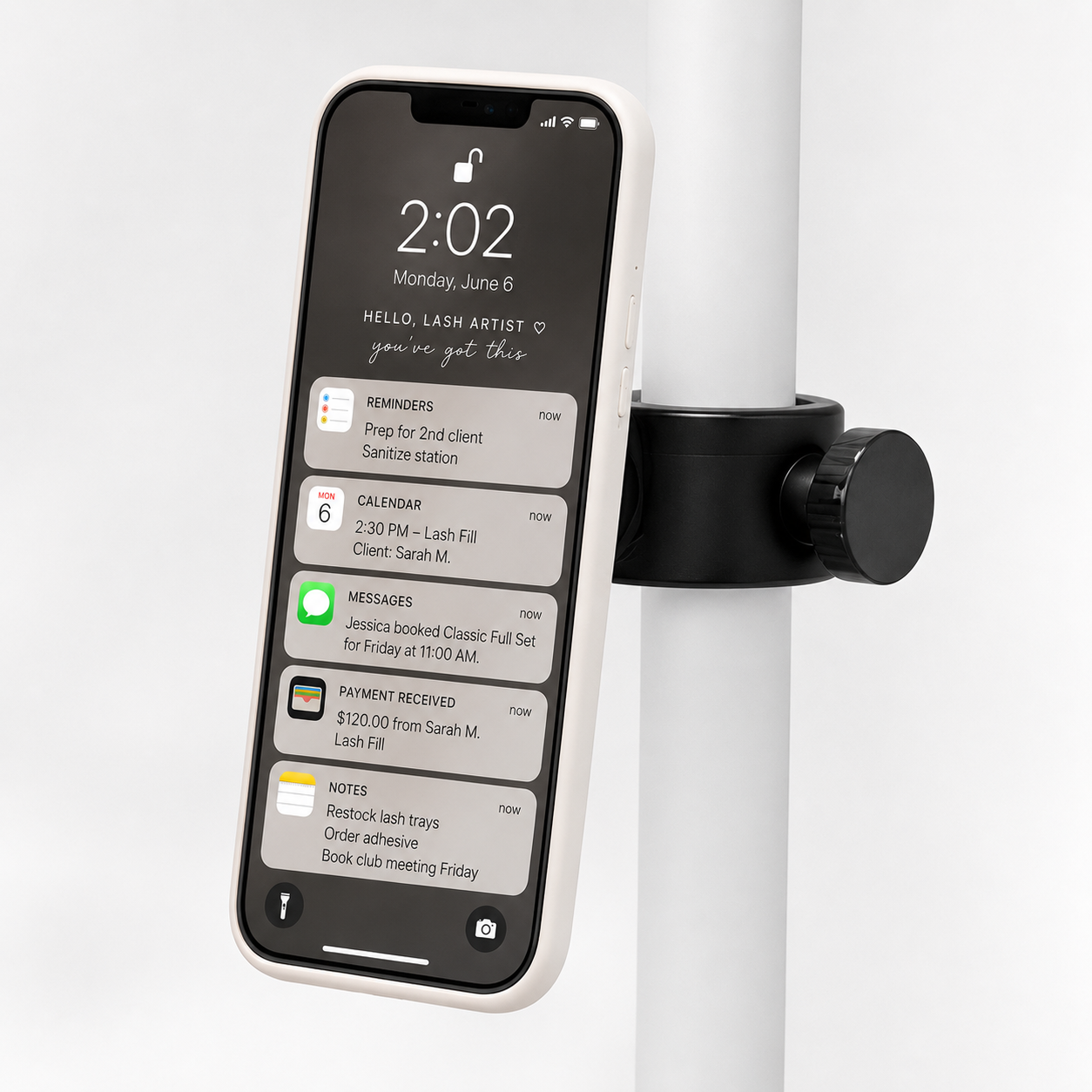 Magnetic Phone Holder Clamp