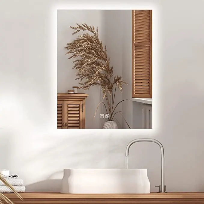 Compact Sleek Backlit LED Bathroom Mirror - CosmoGloⓇ