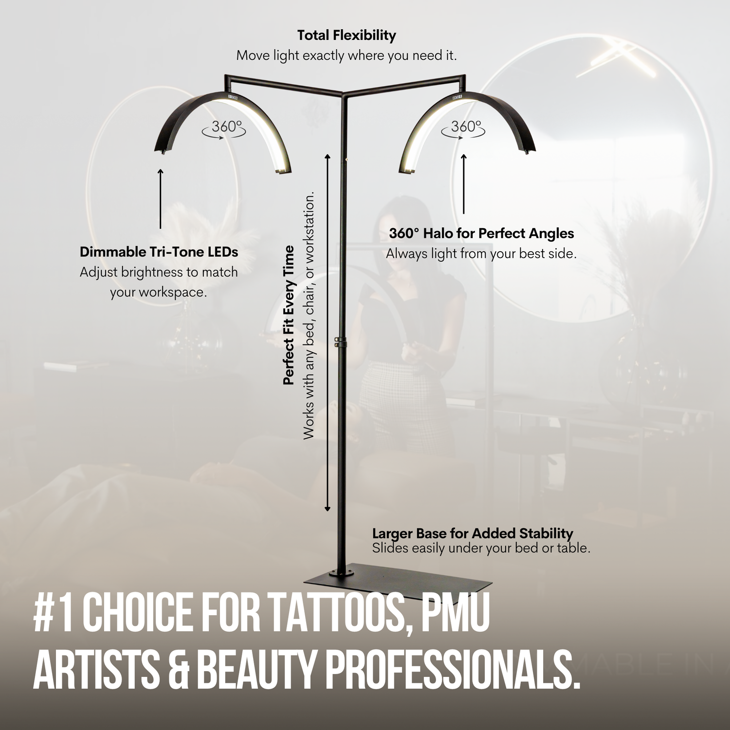 CosmoGlo XL Light Bundle + Phone Clip