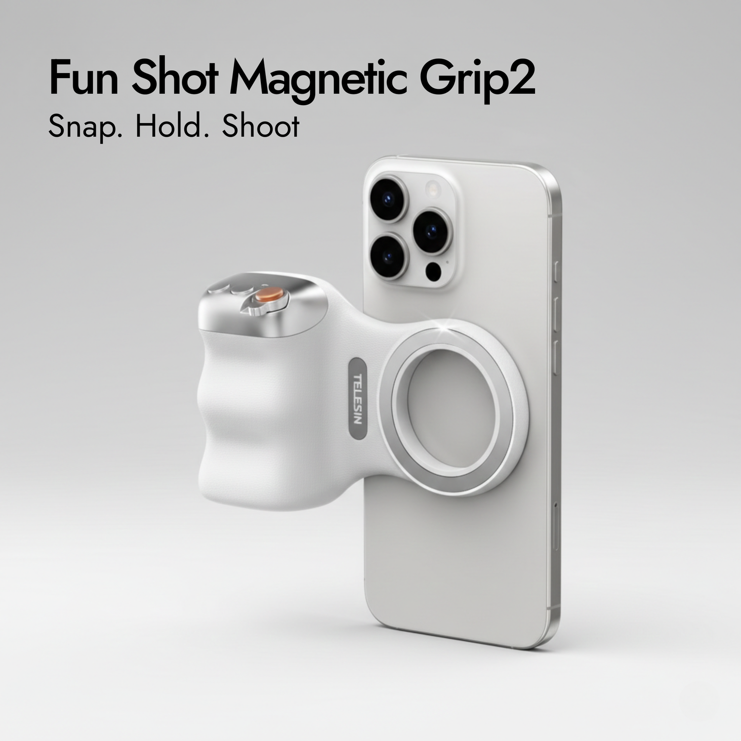 Fun Shot Magnetic Grip2 by Telesin - CosmoGloⓇ