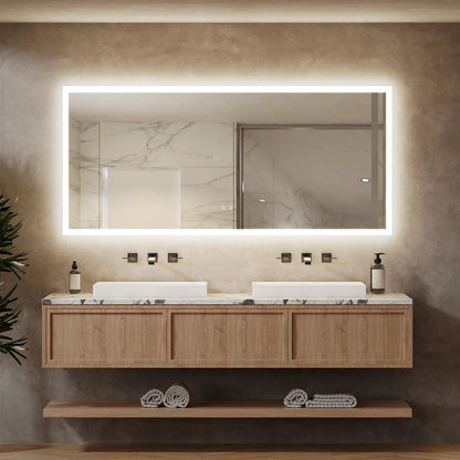Hausvita Deluxe Edge Glow LED Bathroom Mirror - CosmoGloⓇ
