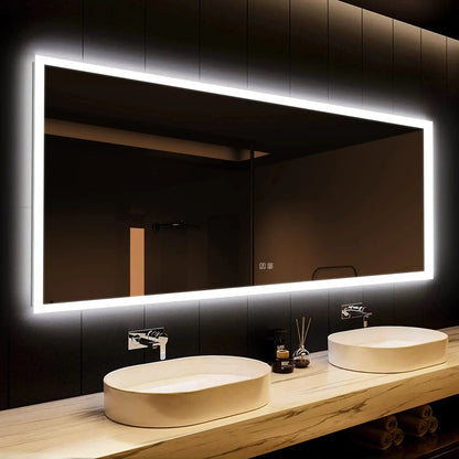 Hausvita Deluxe Edge Glow LED Bathroom Mirror - CosmoGloⓇ