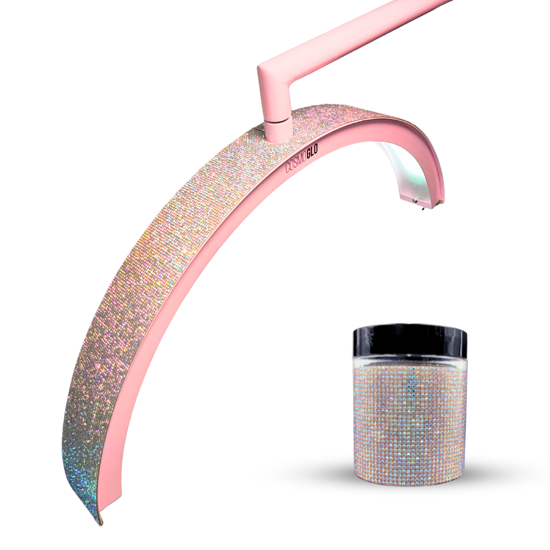 Diamond accent gems accessory by The CosmoGlo featuring sparkling gemstone embellishments for stylish holiday inspiration.