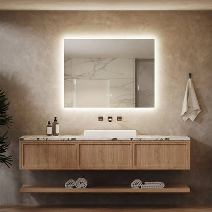 Standard Sleek Backlit LED Bathroom Mirror - CosmoGloⓇ