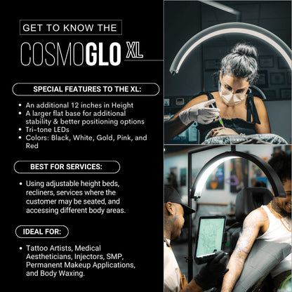 CosmoGlo XL Light Bundle + Phone Clip - The CosmoGloBUNDLE