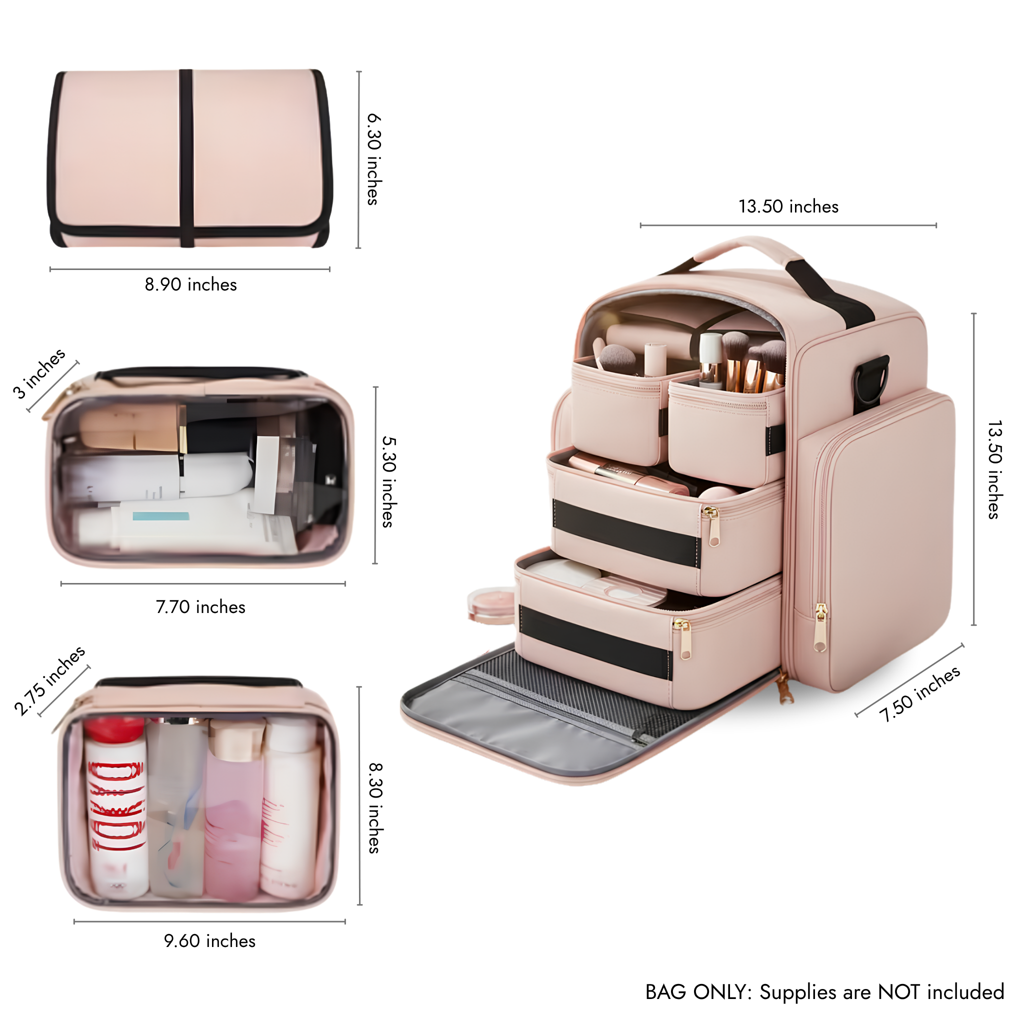 Professional Makeup Travel Backpack