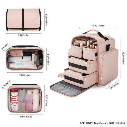 Professional Makeup Travel Backpack