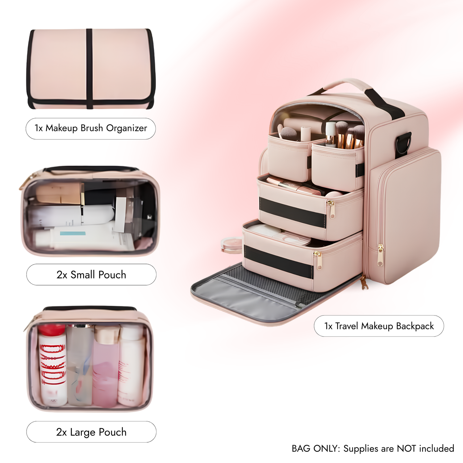 Professional Makeup Travel Backpack