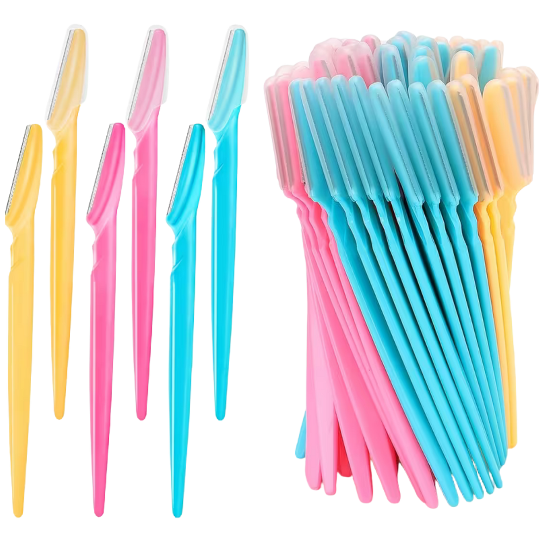 30-Piece Multicolor Precision Dermaplane Razor Set