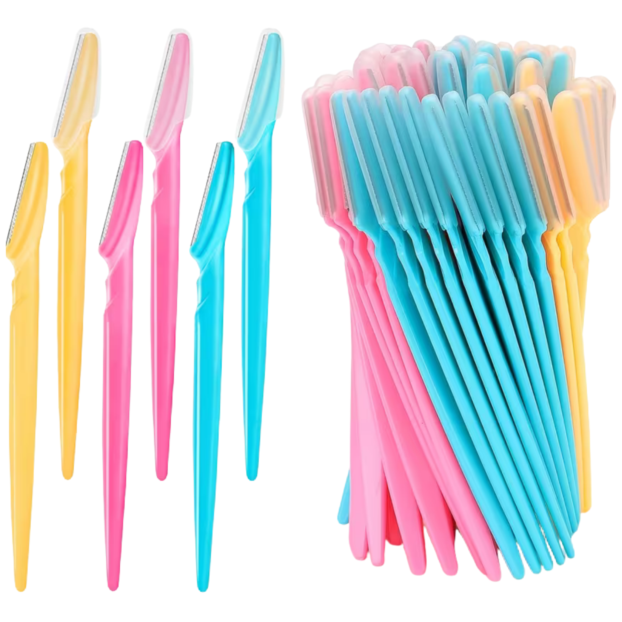 30-Piece Multicolor Precision Dermaplane Razor Set