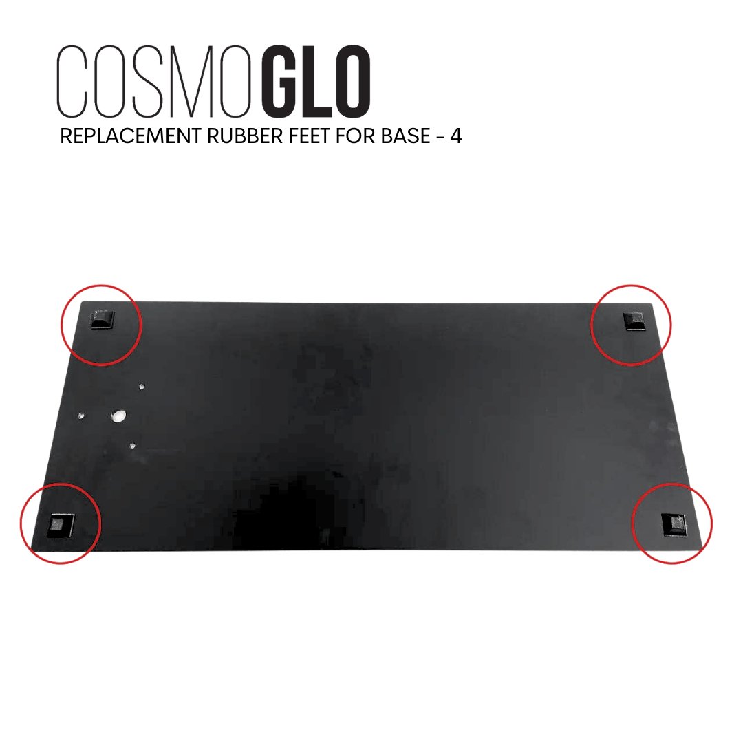 Parts - 4 Rubber Feet for Base - The CosmoGloPARTS
