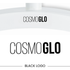 CosmoGlo set of 4 logo decal set black for customizing your CosmoGlo Light